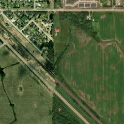 La Broquerie map(satellite map)