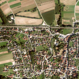 Henfenfeld map(satellite map)