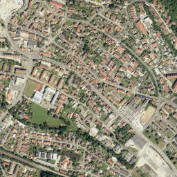 Sulzbach-Rosenberg map(satellite map)