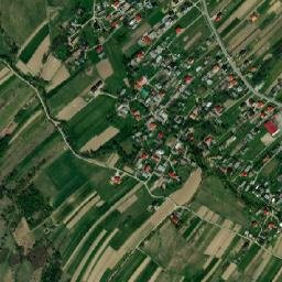 Niebieszczany map(satellite map)