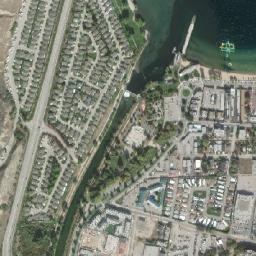 1101 Lakeshore Drive West, Penticton, BC High Resolution Satellite Map