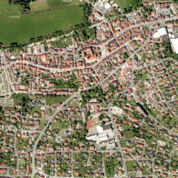 Langenzenn map(satellite map)
