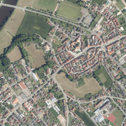 Pfreimd map(satellite map)