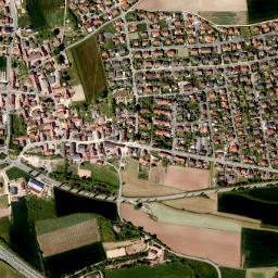 Seukendorf map(satellite map)