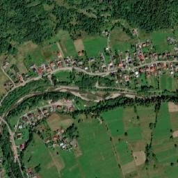 Rycerka Dolna map(satellite map)