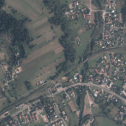 Olszanica map(satellite map)