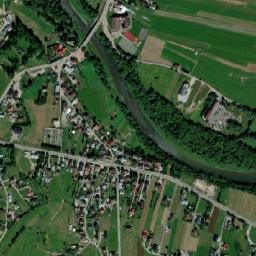 Łopuszna map(satellite map)