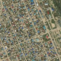 Kandyagash map(satellite map)