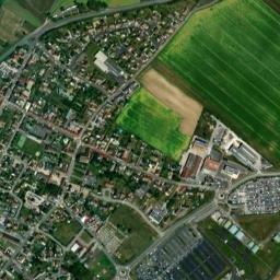 Tillé map(satellite map)