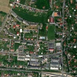 Zubří map(satellite map)