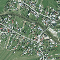 Ludźmierz map(satellite map)
