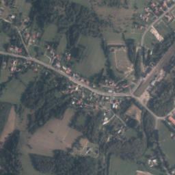 Uherce Mineralne map(satellite map)