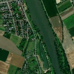 Edingen-Neckarhausen map(satellite map)