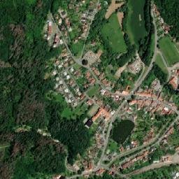 Nedvědice map(satellite map)