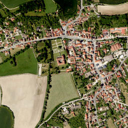 Obernzenn map(satellite map)