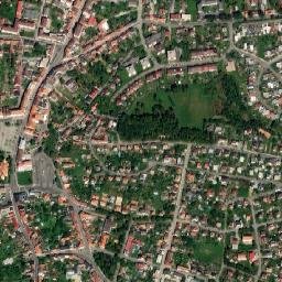 Milevsko map(satellite map)