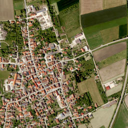 Marktbergel map(satellite map)