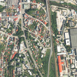 Čadca map(satellite map)