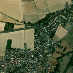 Goincourt map(satellite map)