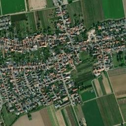 Rödersheim-Gronau map(satellite map)
