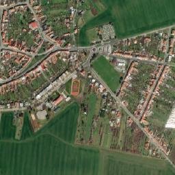 Určice map(satellite map)