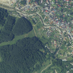 Szczawnica map(satellite map)