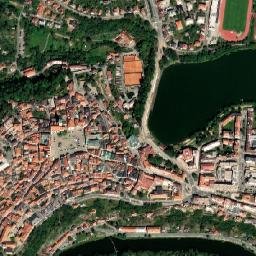Okres Tábor map(satellite map)