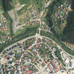Turzovka map(satellite map)