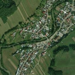 Niedzica map(satellite map)