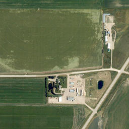 Satellite view of Magrath Golf Club