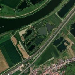 Kœnigsmacker map(satellite map)