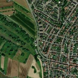 Brühl map(satellite map)