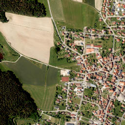 Flachslanden map(satellite map)