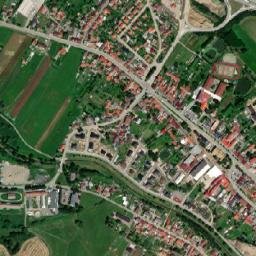 Měřín map(satellite map)