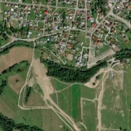 Tylicz map(satellite map)