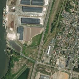 Petit-Couronne map(satellite map)