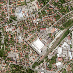 Rothenburg ob der Tauber map(satellite map)