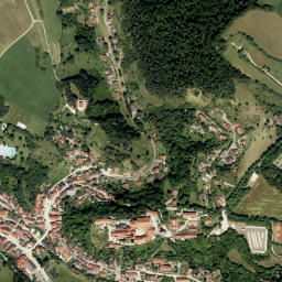 Kastl map(satellite map)