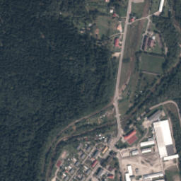 Rzepedź map(satellite map)