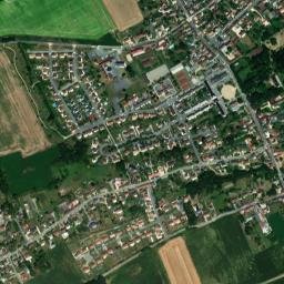 Le Meux map(satellite map)