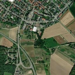 Oftersheim map(satellite map)