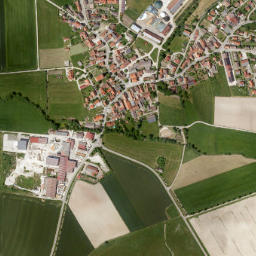 Geslau map(satellite map)