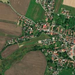 Malšice map(satellite map)