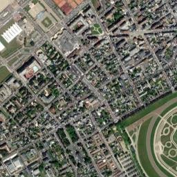 Deauville map(satellite map)