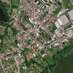 Chropyně map(satellite map)