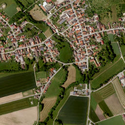 Gebsattel map(satellite map)
