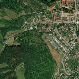 Předklášteří map(satellite map)