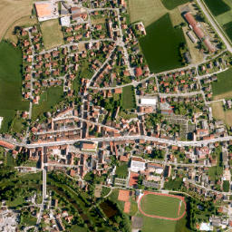 Rötz map(satellite map)