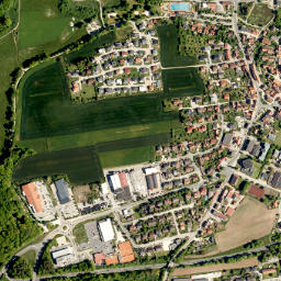 Heilsbronn map(satellite map)