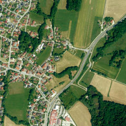 Pilsach map(satellite map)